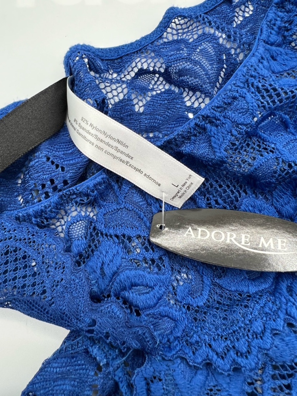 💙 Royal Blue Lace Lingerie Set – Bra XL + Panties L (2 Pair) 💙 - Picture 10 of 10